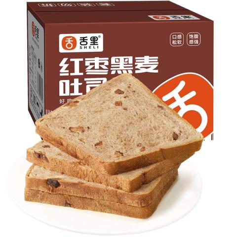 限地区：舌里 红枣黑麦面包 1kg浙江地区价，砸3.1-3券优惠券或者领券中心，下单1件，实付低至6.9元